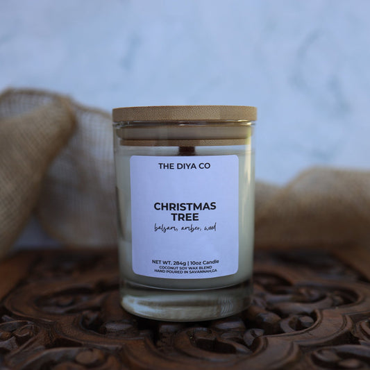 christmas tree candle