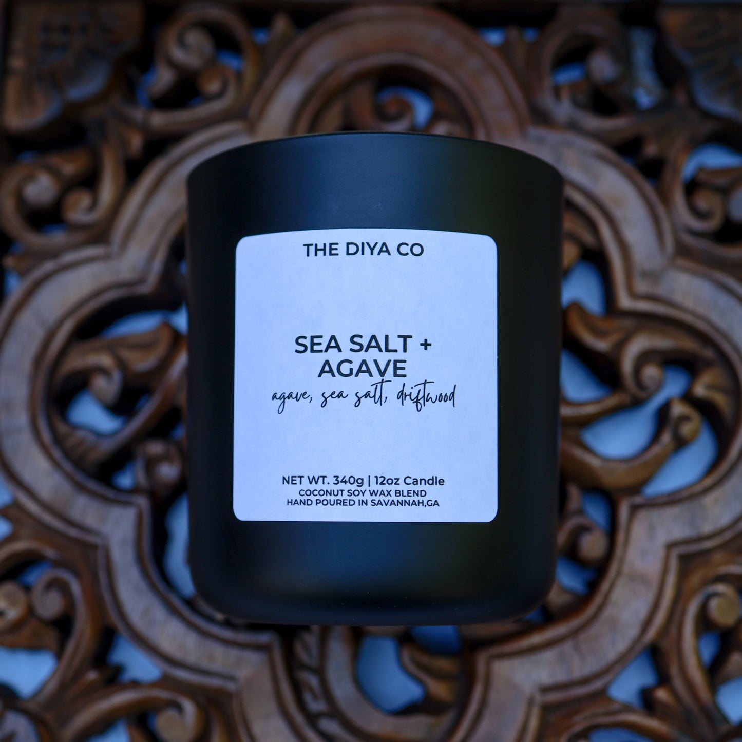 12 oz Sea Salt and Agave | Coconut Soy Candle