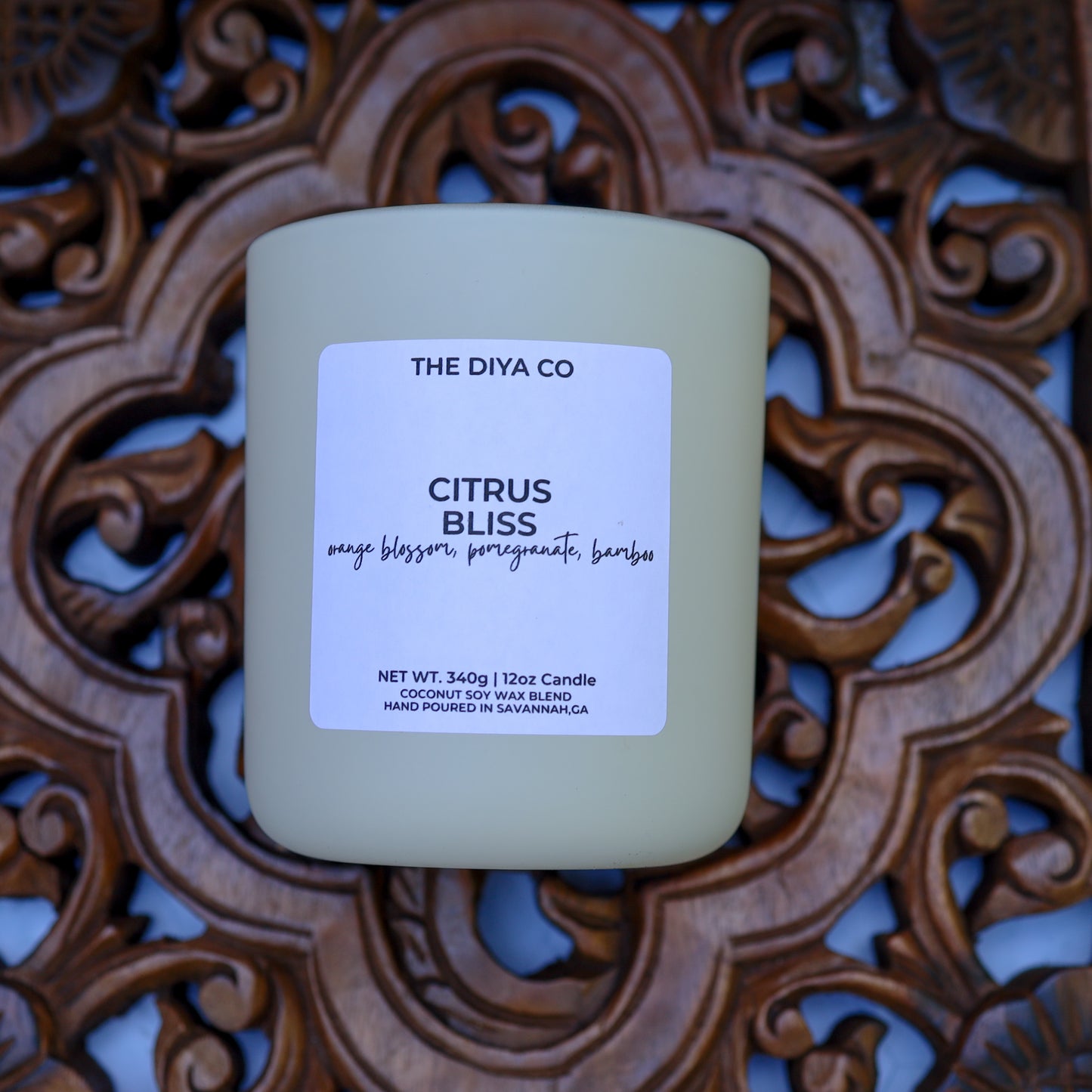 12 oz Citrus Bliss | Coconut Soy Candle