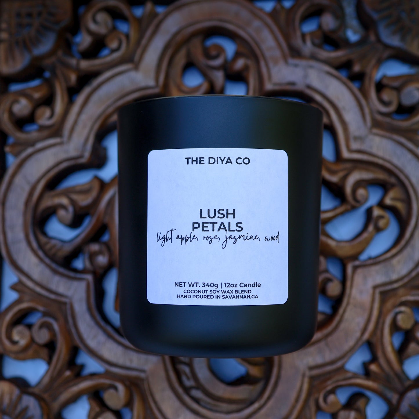 12 oz Lush Petals | Coconut Soy Candle