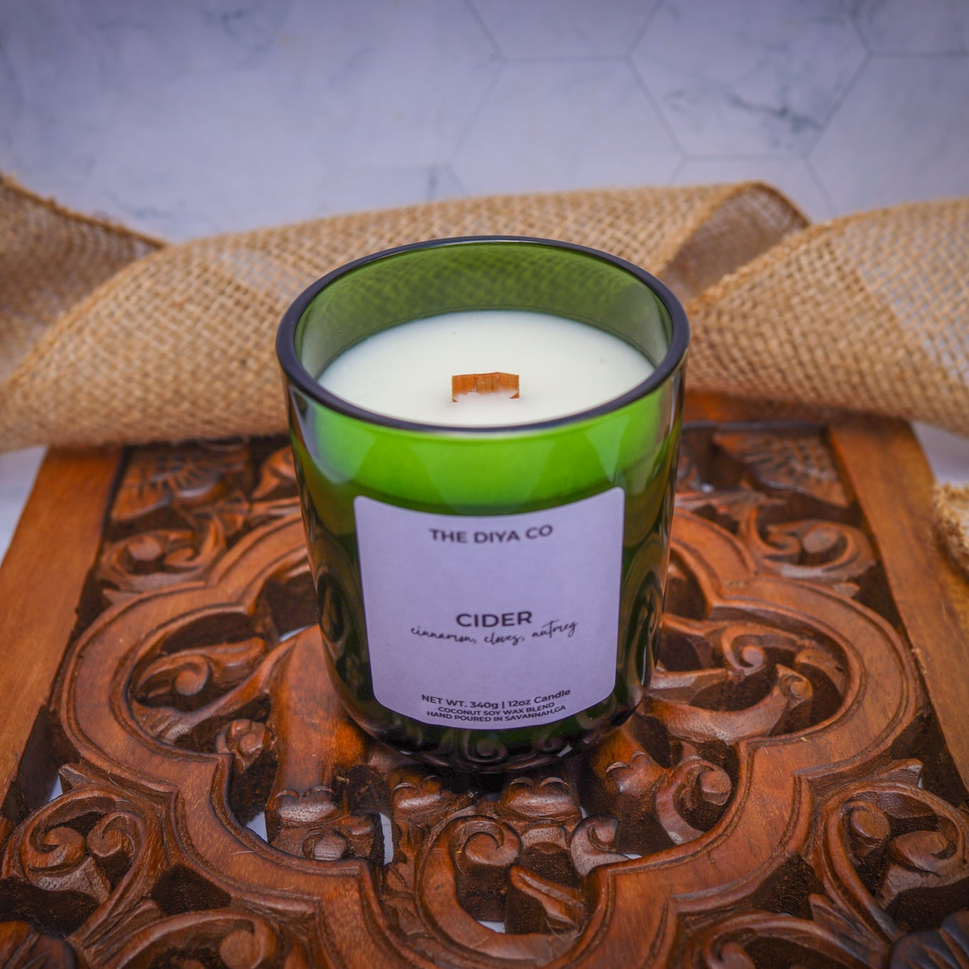 12 oz Cider | Coconut Soy Candle