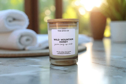 10 oz Wild Mountain Honey | Coconut Soy Candle