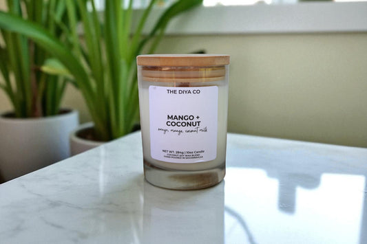 10 oz Mango and Coconut | Coconut Soy Candle