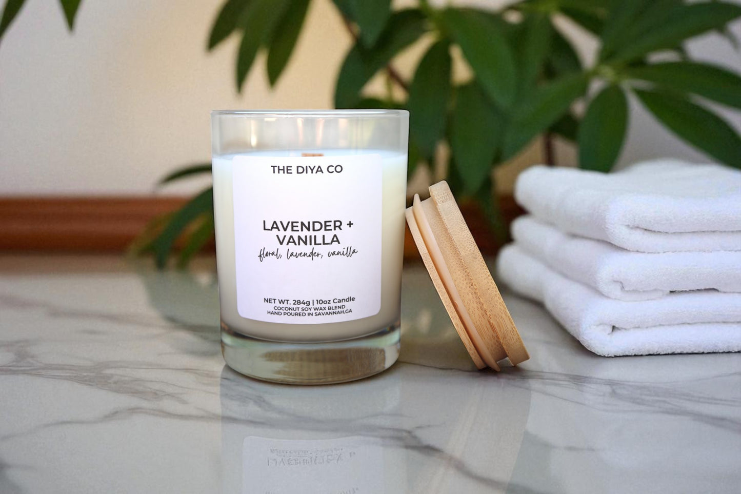 10 oz Lavender and Vanilla | Coconut Soy Candle