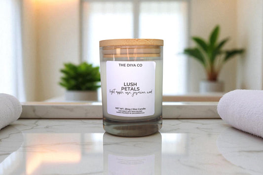 10 oz Lush Petals | Coconut Soy Candle