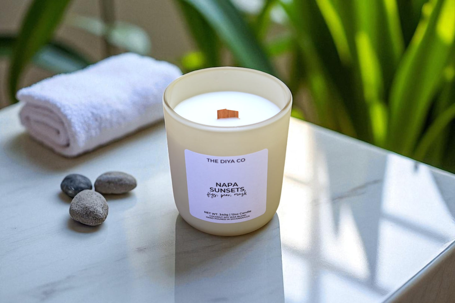 12 oz Napa Sunsets | Coconut Soy Candle
