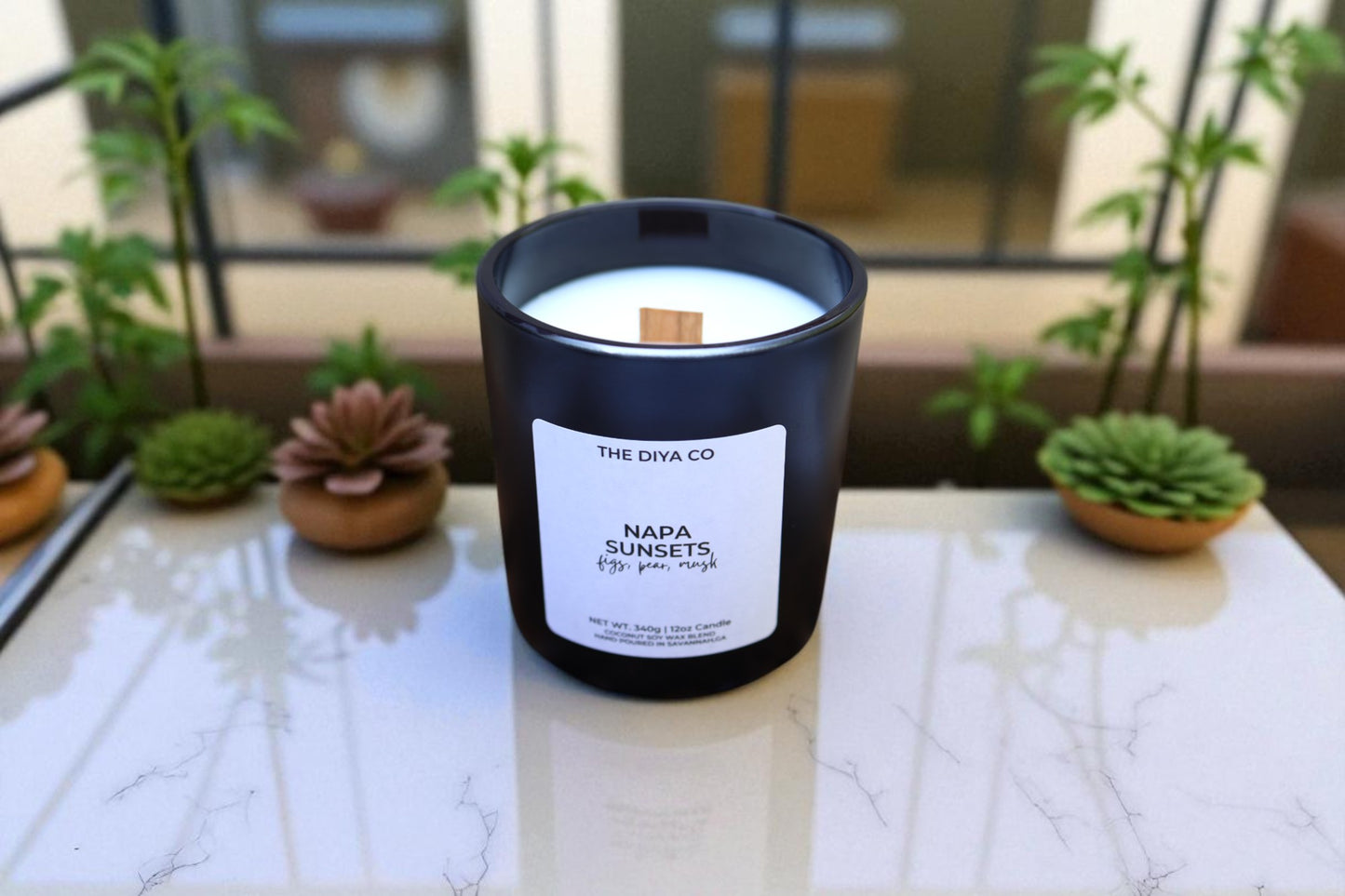 12 oz Napa Sunsets | Coconut Soy Candle