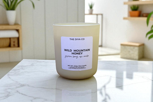 12 oz Wild Mountain Honey | Coconut Soy Candle
