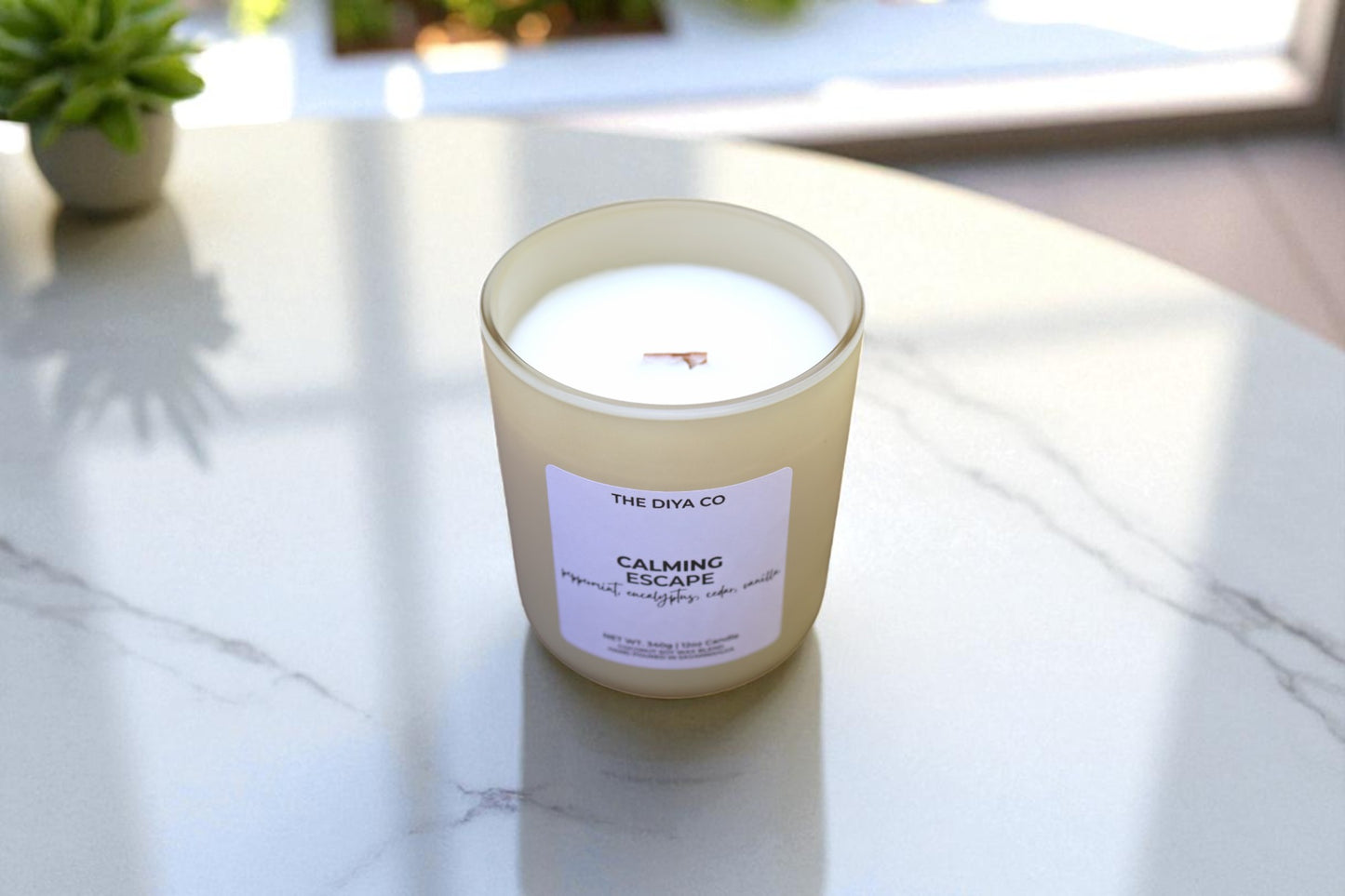 12 oz Calming Escape | Coconut Soy Candle