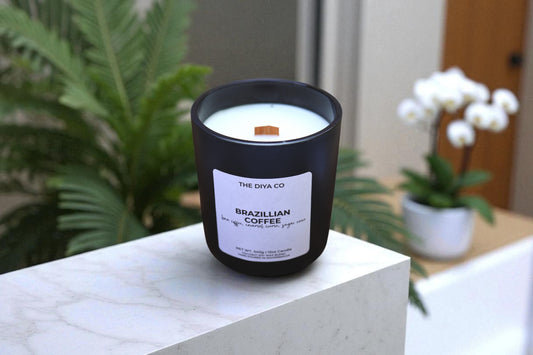 12 oz Brazilian Coffee | Coconut Soy Candle