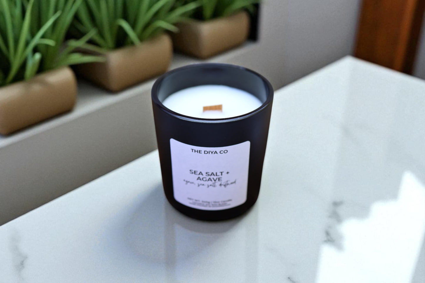12 oz Sea Salt and Agave | Coconut Soy Candle