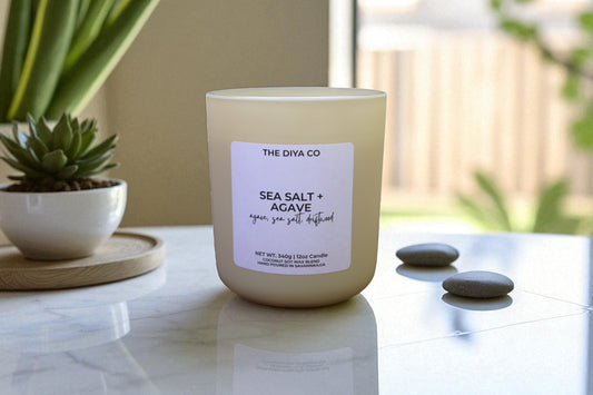 12 oz Sea Salt + Agave | Coconut Soy Candle