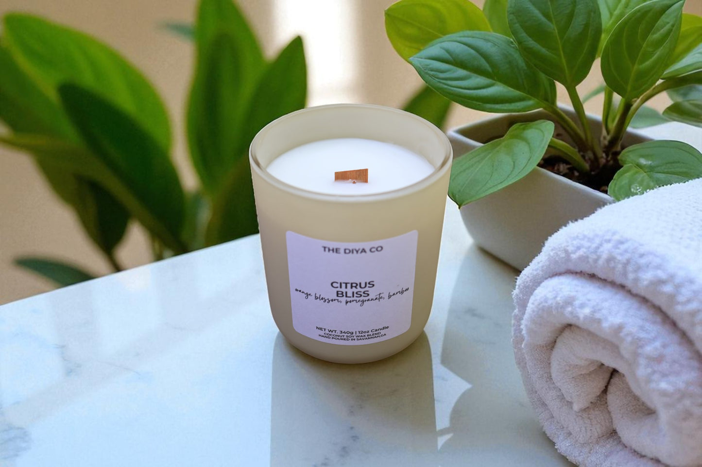 12 oz Citrus Bliss | Coconut Soy Candle
