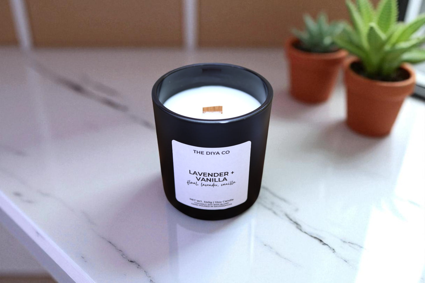 12 oz Lavender and Vanilla | Coconut Soy Candle