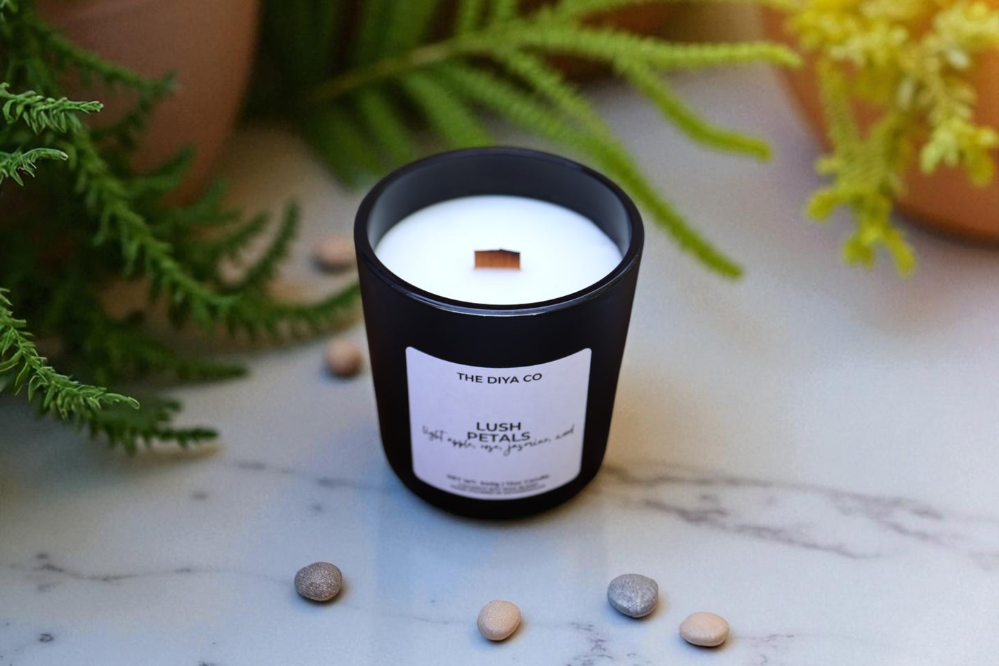 12 oz Lush Petals | Coconut Soy Candle