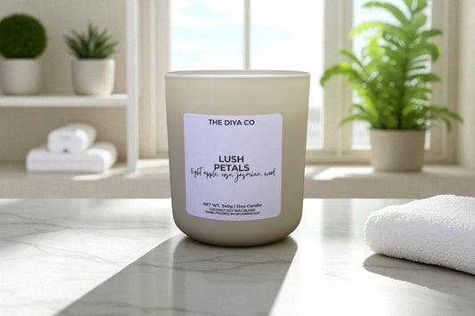 12 oz Lush Petals | Coconut Soy Candle