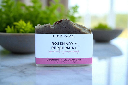 Rosemary, Peppermint, Spearmint & Juniper Berry Exfoliating Bar