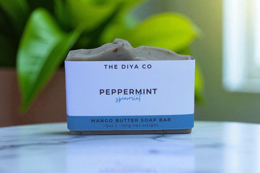 Peppermint and Spearmint Palm-Oil Free Soap Bar