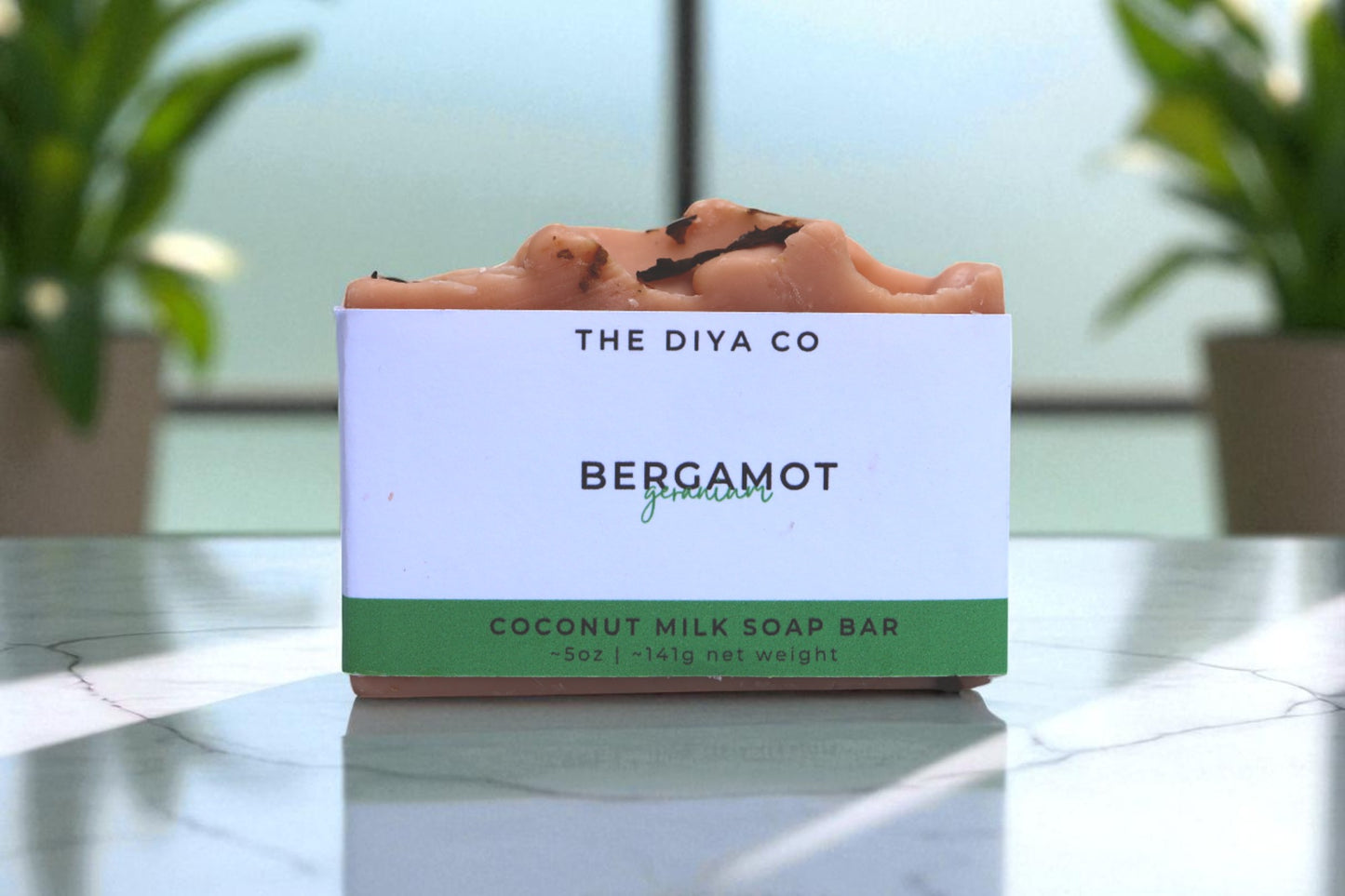 Bergamot and Geranium Palm-Oil Free Soap Bar