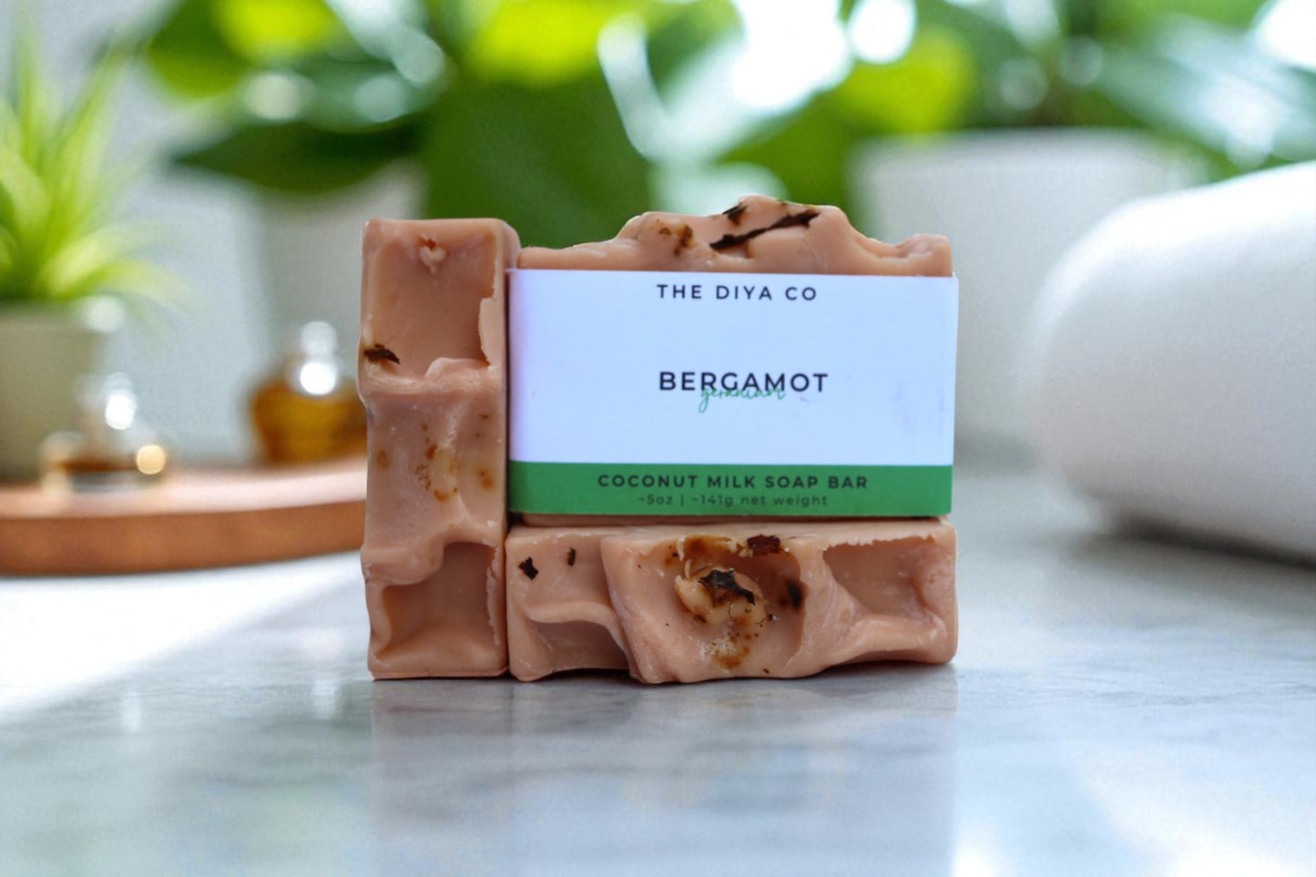 Bergamot and Geranium Palm-Oil Free Soap Bar