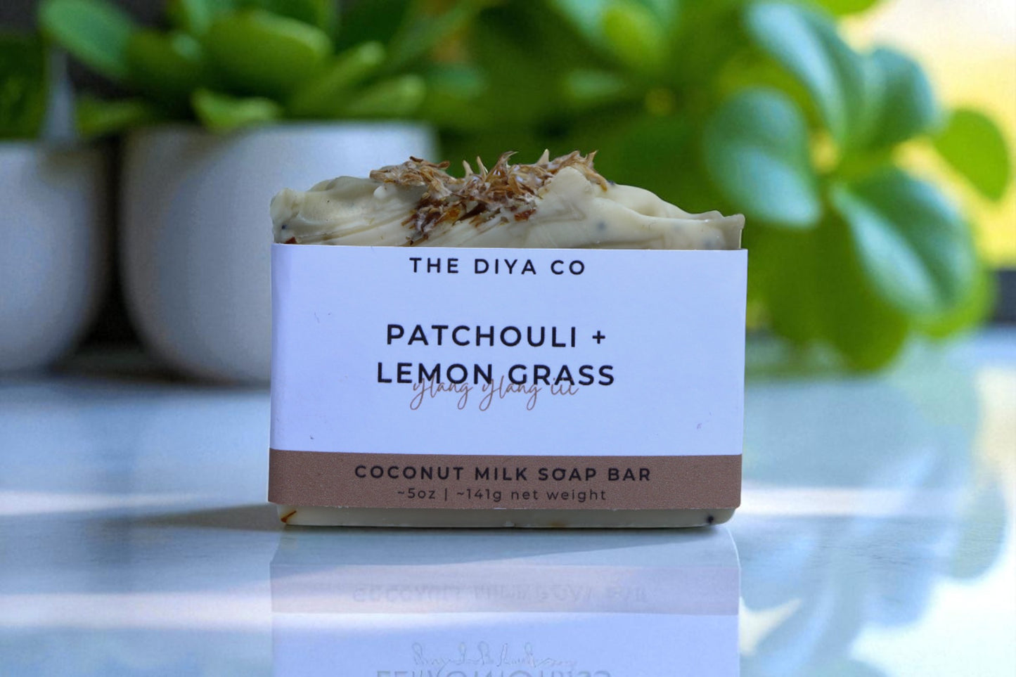 Patchouli, Lemongrass, Ylang Ylang III Palm-Oil Free Soap Bar