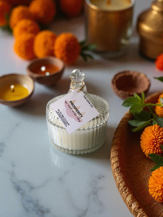 7 oz Prosperity | Coconut Soy Diwali Candle