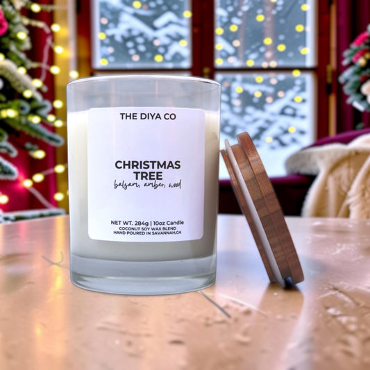 10 oz Christmas Tree | Coconut Soy Candle