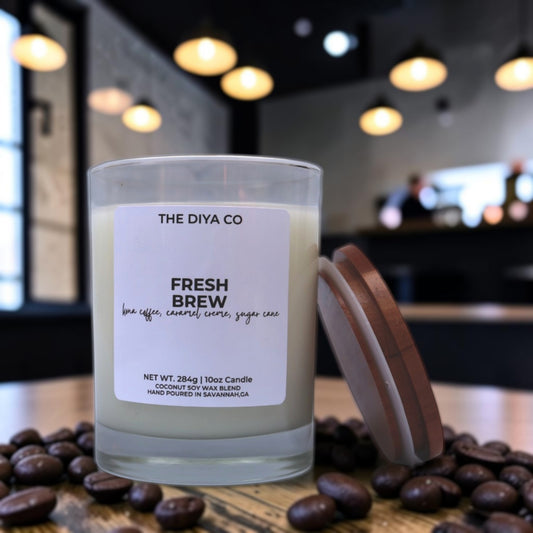 10 oz Fresh Brew | Coconut Soy Candle
