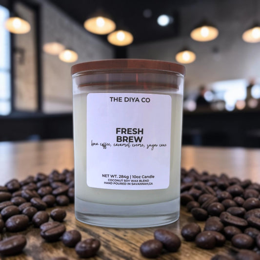 10 oz Fresh Brew | Coconut Soy Candle