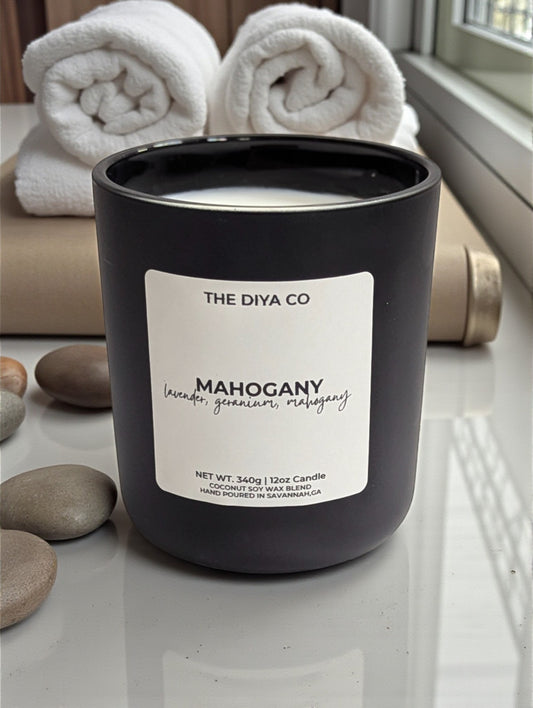 12 oz Mahogany | Coconut Soy Candle
