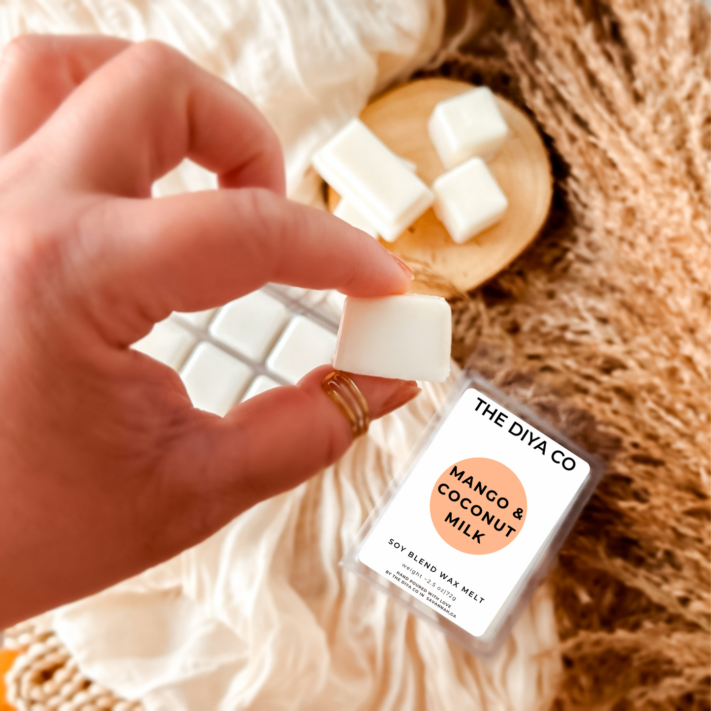 Mango and Coconut Milk Wax Melts