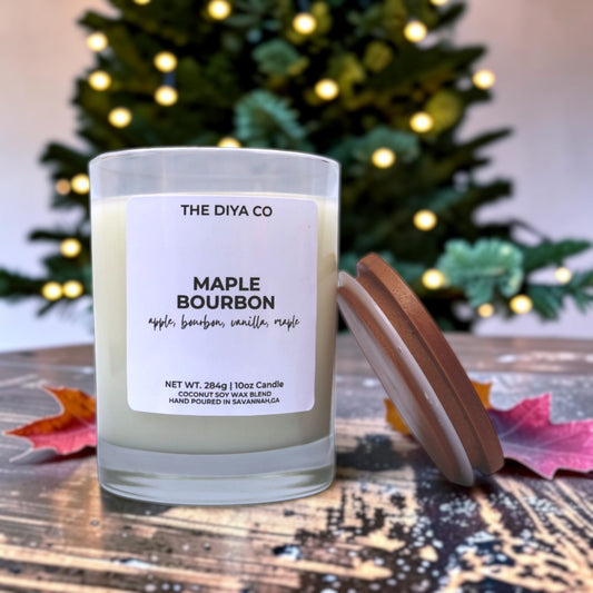 10 oz Maple Bourbon | Coconut Soy Candle