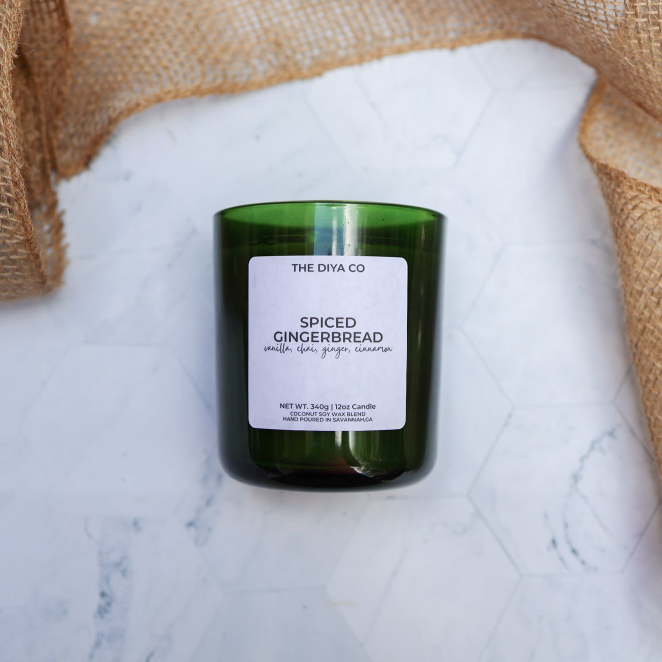 12 oz Spiced Gingerbread | Coconut Soy Candle