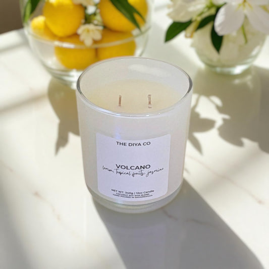 12 oz Volcano (Dupe) | Iridescent Jar Coconut Soy Candle
