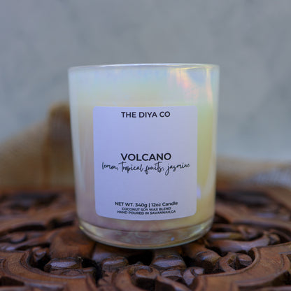 12 oz Volcano Iridescent Candle