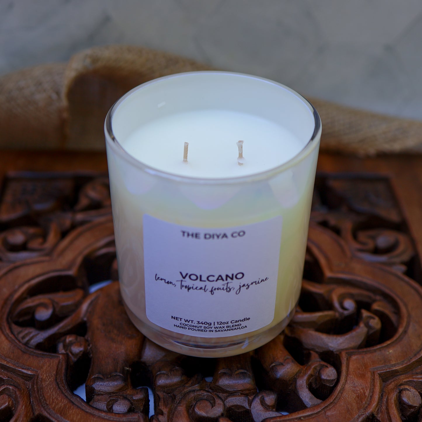 12 oz Volcano Iridescent Candle