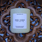 12 oz Moss & Amber Aura Candle | Sophisticated Earthy Citrus with Crackling Wood Wick