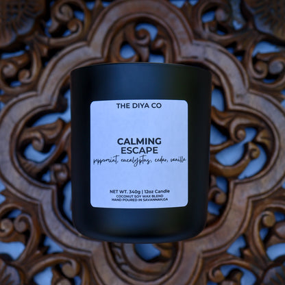 12 oz Calming Escape | Coconut Soy Candle