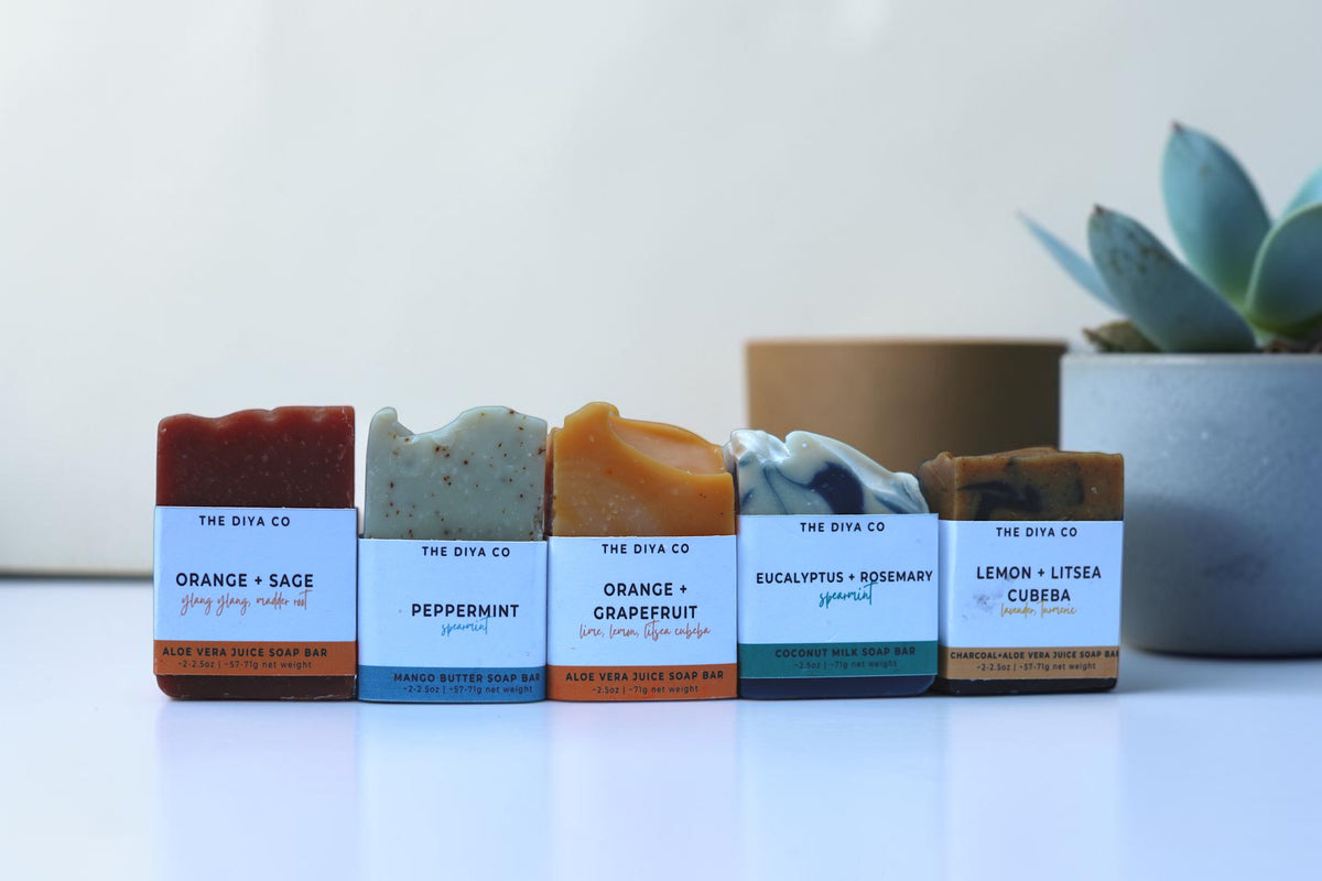 Mini Soap Bar Discovery Kit | 5 x 2.5oz Soap Bars