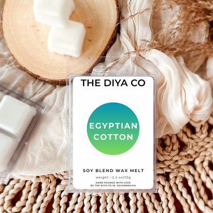 **NEW** Egyptian Cotton Wax Melts