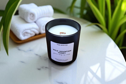 12 oz  Wild Mountain Honey | Coconut Soy Candle