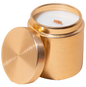 9 oz Mango+Coconut Smoothie  -Hand Poured, Non-toxic, Coconut Blend Candle- Glam Tin with Lid