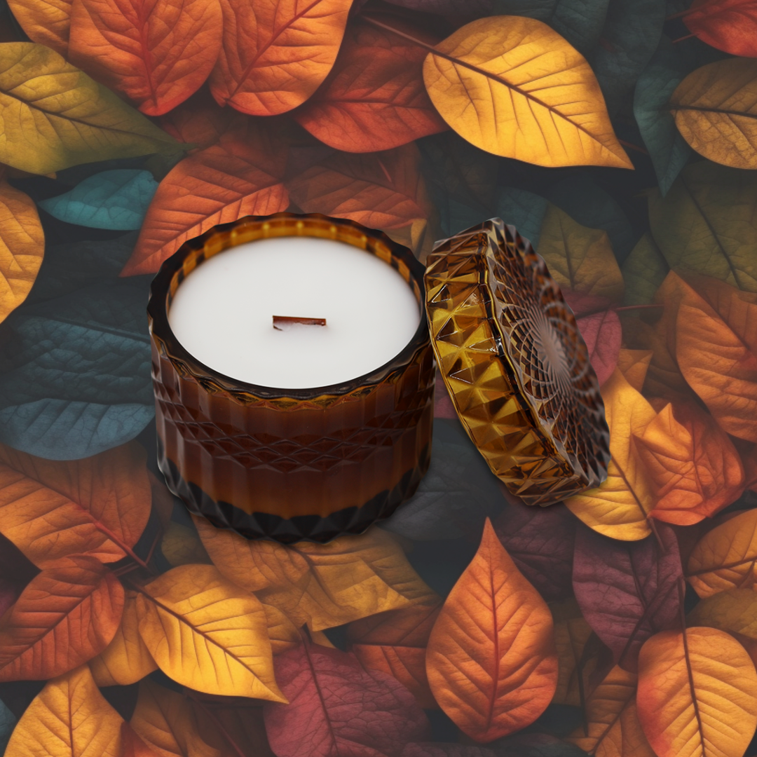 7oz Gingered Pumpkin Spice - Hand Poured, Non-toxic, Coconut Blend Candle - Posh Vessel