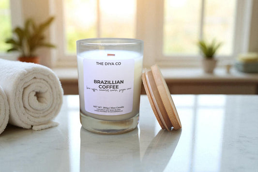 10 oz Brazilian Coffee  | Coconut Soy Candle