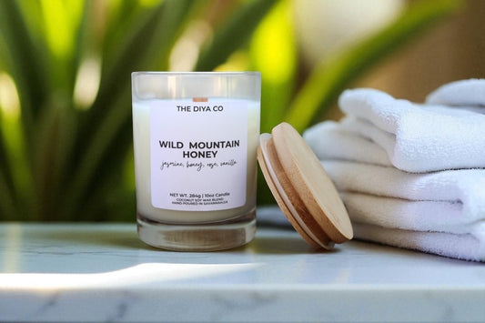 10 oz Wild Mountain Honey | Coconut Soy Candle