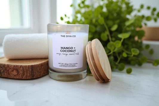 10 oz Mango and Coconut | Coconut Soy Candle