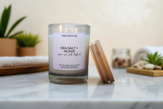 10 oz Sea Salt and Agave Coconut Soy Candle