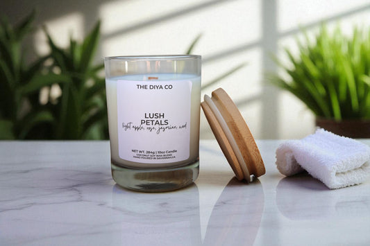 10 oz Lush Petals | Coconut Soy Candle