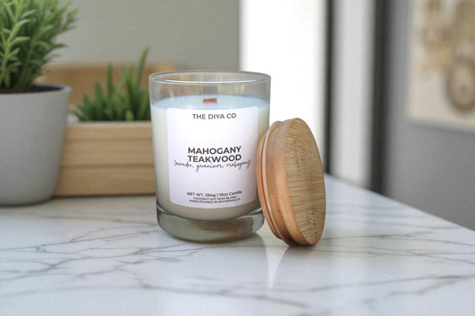 10 oz Mahogany Teakwood | Coconut Soy Candle