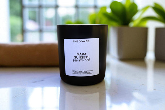 12 oz Napa Sunsets | Coconut Soy Candle